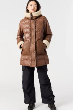 DEMI SPECIAL - MANTEAU EN CUIR