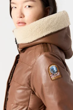 DEMI SPECIAL - MANTEAU EN CUIR