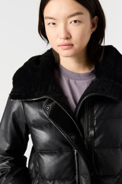 DEMI SPECIAL - MANTEAU EN CUIR