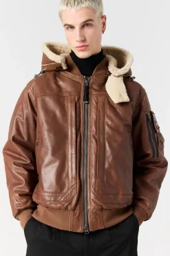 JULIUS SPECIAL - BLOUSON BOMBER EN CUIR