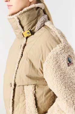 KAEDE - BLOUSON BOMBER EN POLAIRE BOUCLÉ