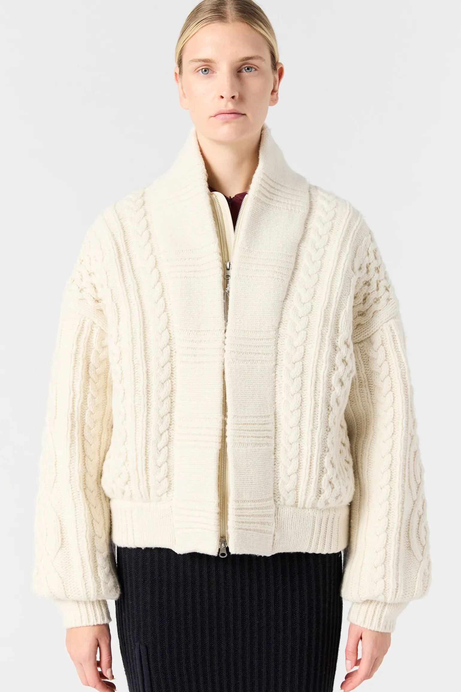 NEZUKO - CARDIGAN GLISSIÈRE INTÉGRALE