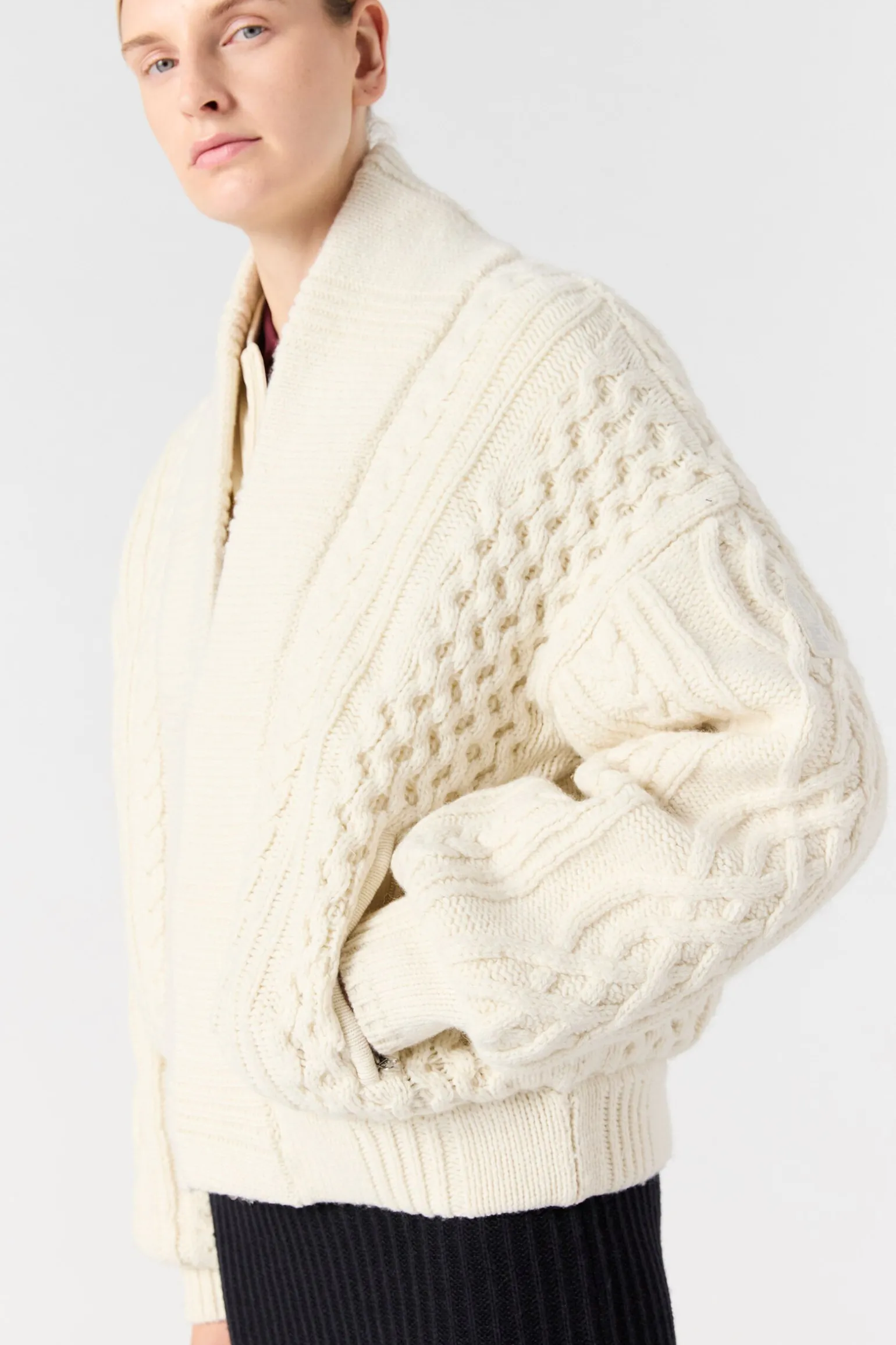 NEZUKO - CARDIGAN GLISSIÈRE INTÉGRALE