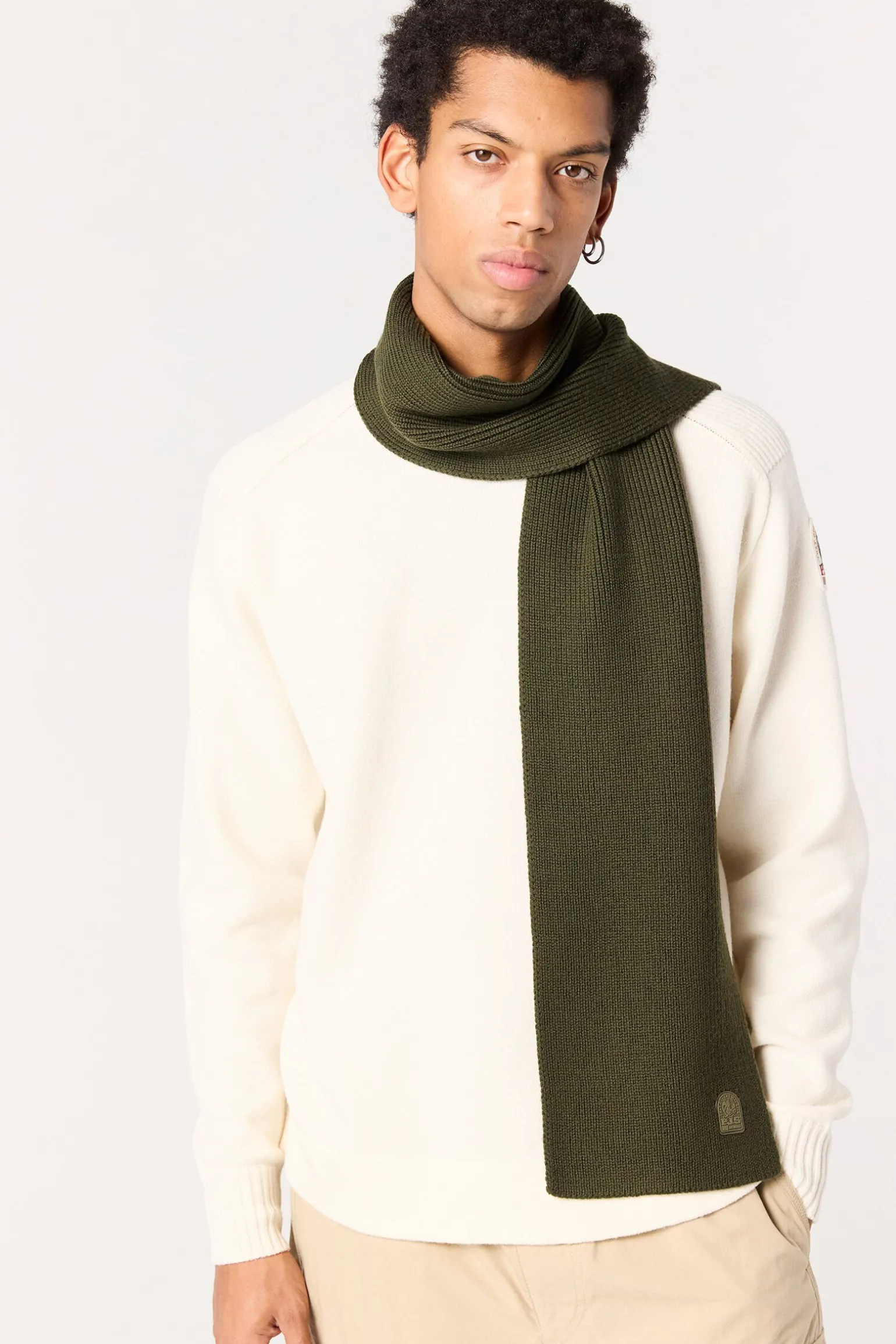 PLAIN - ÉCHARPE EN LAINE MÉRINOS