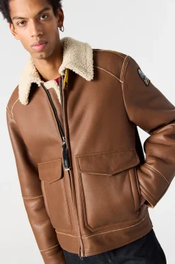 RODNEY SPECIAL - BLOUSON BOMBER EN CUIR