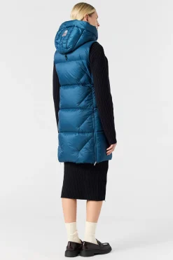 ZULY - GILET À CAPUCHE